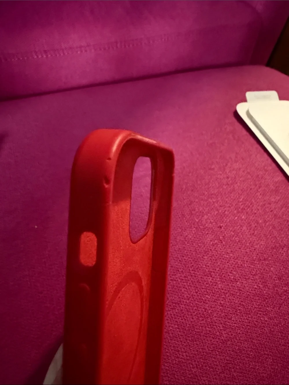 Apple iPhone 12 / 12 Pro Silicone Case - Red
